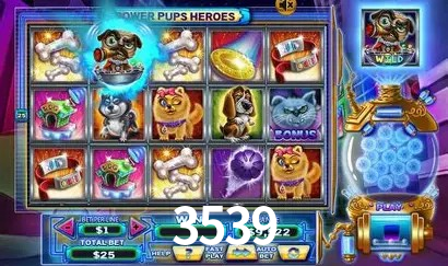 Biblioteca de slots populares na 3539